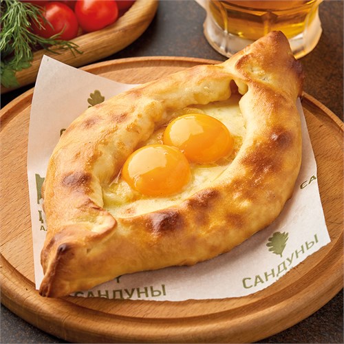 Хачапури по-аджарски 2 желтка 1000059