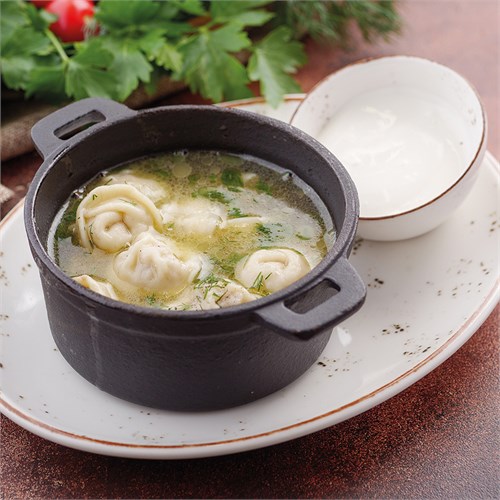 Пельмени с телятиной в бульоне 1005913