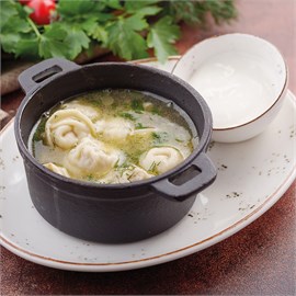 Пельмени с телятиной в бульоне 1005913