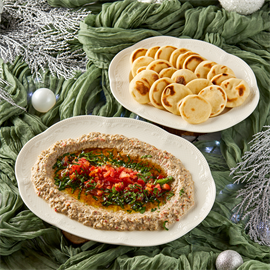 Паштет из запеченных баклажанов на углях большая порция 1007727