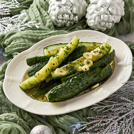 Огурцы хрустящие слабосоленые 1006114