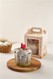 Кулич пасхальный с творожной начинкой 1003707